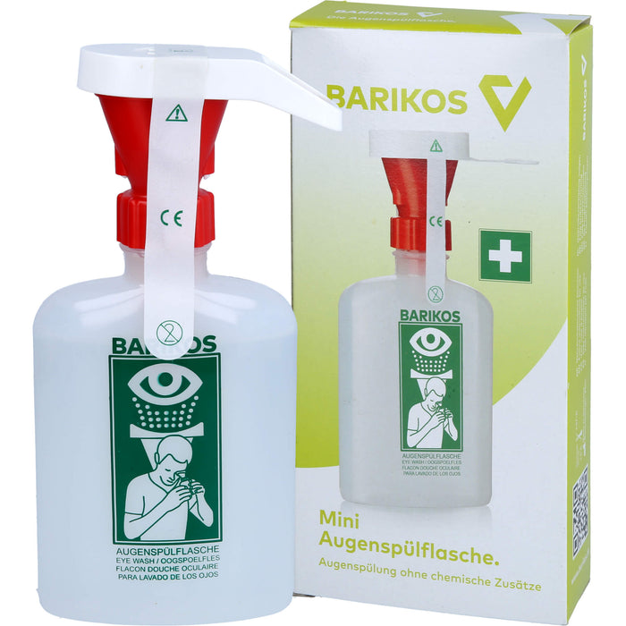 Augenspülflasche Barikos Mini m.ster.Flüssigkeit, 175 ml FLA
