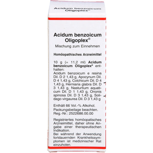 Acidum benzoicum Oligoplex®, Mischung, 50 ml LIQ
