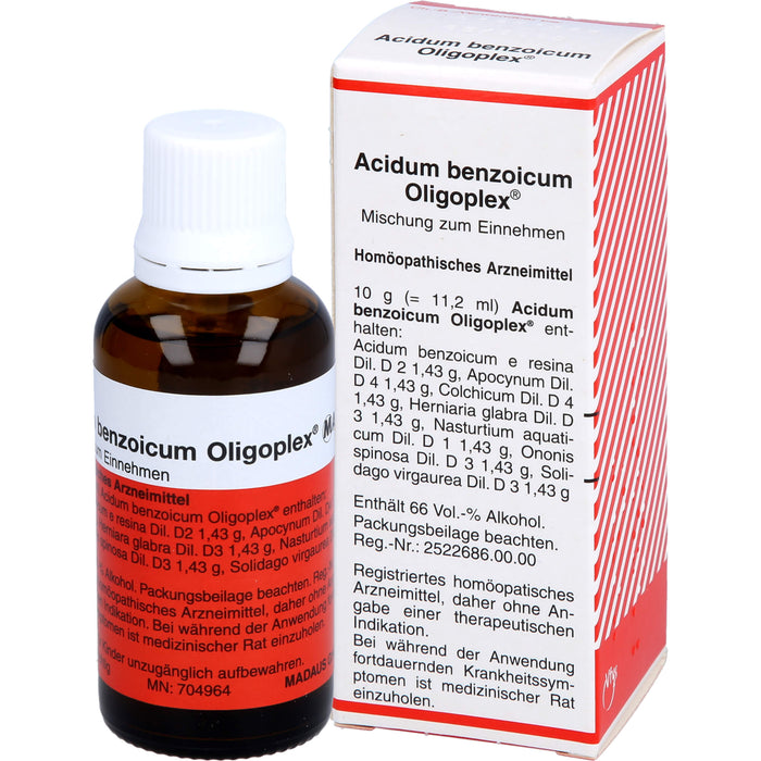 Acidum benzoicum Oligoplex®, Mischung, 50 ml LIQ