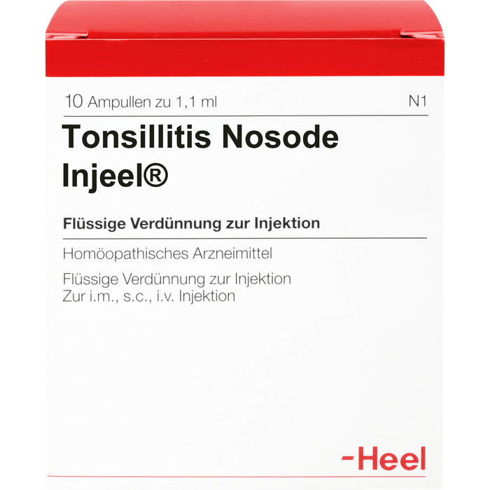 Tonsillitis Nosode Injeel Amp., 10 St AMP