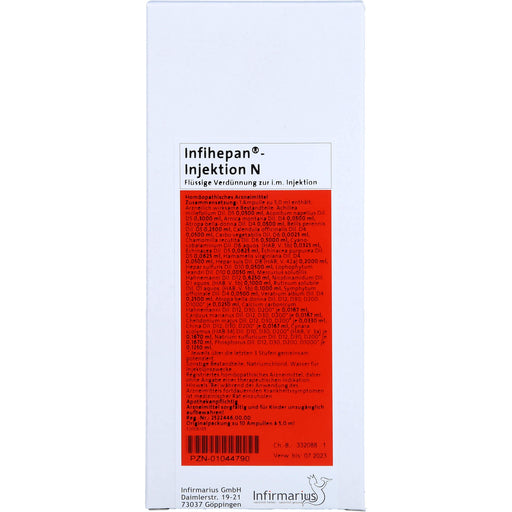 Infihepan Injektion N flüssige Verdünnung, 10 St. Ampullen