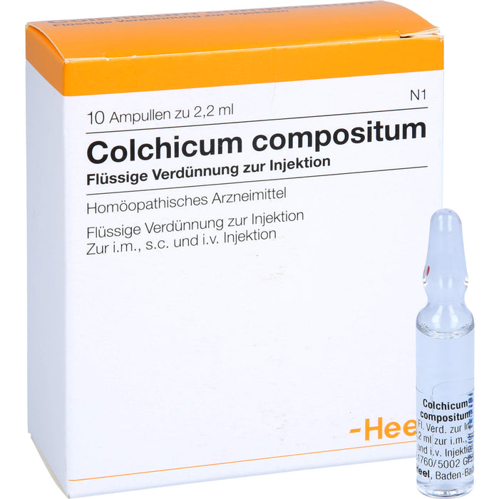 Colchicum compositum Heel Amp., 10 St. Ampullen
