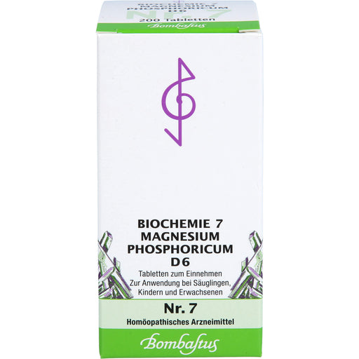 Biochemie 7 Magnesium phosphoricum Bombastus D6 Tbl., 200 St. Tabletten