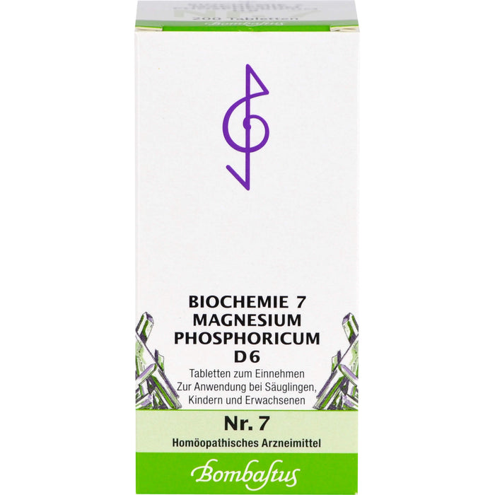 Biochemie 7 Magnesium phosphoricum Bombastus D6 Tbl., 200 St. Tabletten