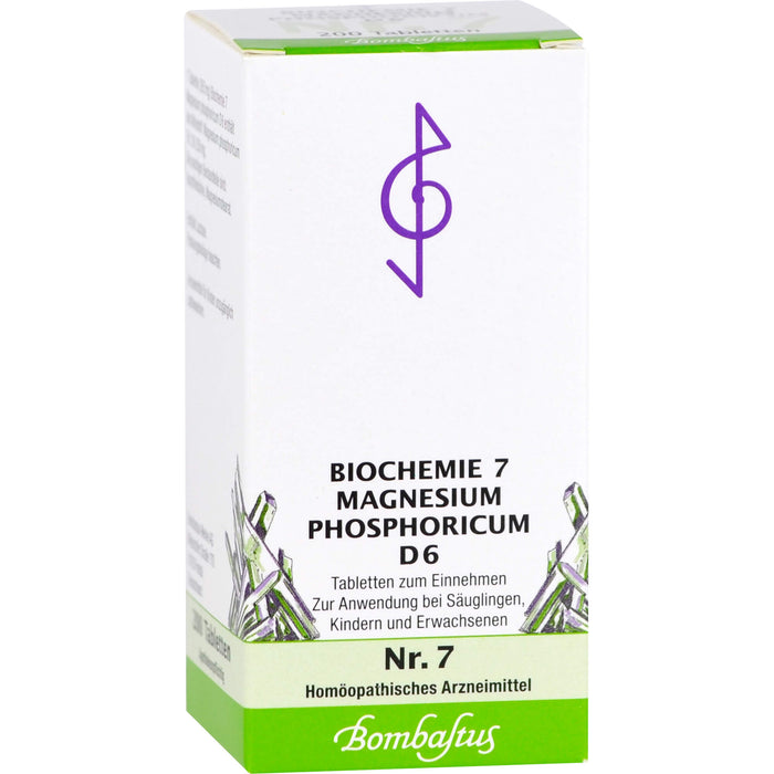 Biochemie 7 Magnesium phosphoricum Bombastus D6 Tbl., 200 St. Tabletten