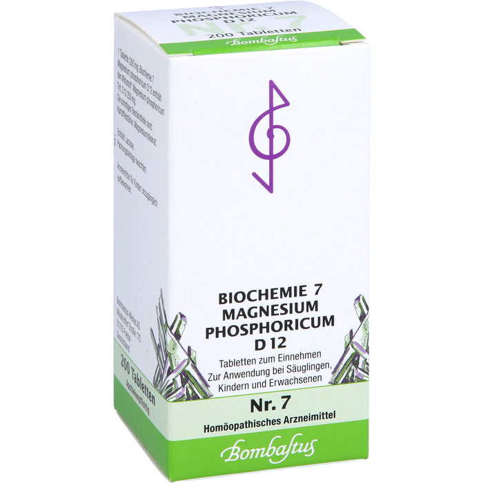 Biochemie 7 Magnesium phosphoricum Bombastus D12 Tbl., 200 St TAB