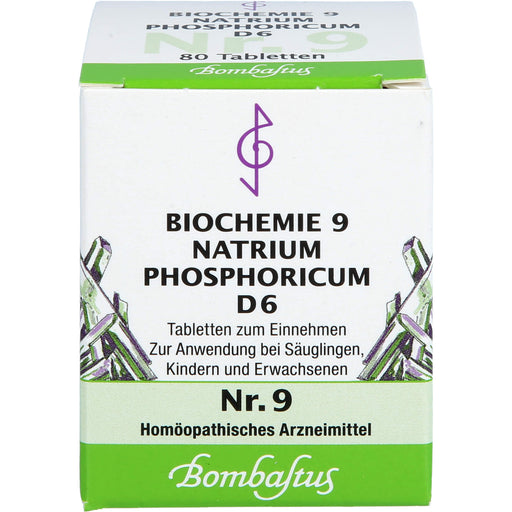 Biochemie 9 Natrium phosphoricum Bombastus D6 Tbl., 80 St TAB