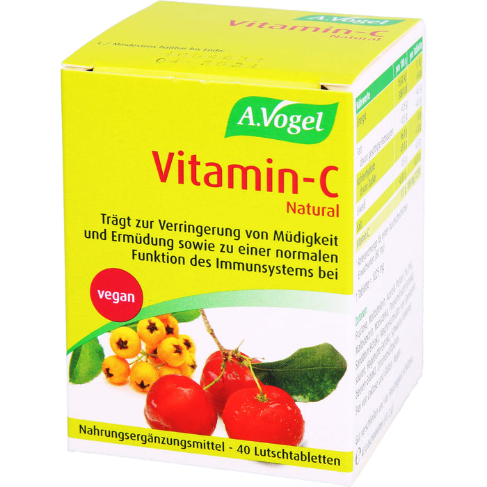 A.Vogel Vitamin C Lutschtabletten, 40 St. Tabletten