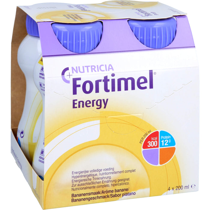 Fortimel Energy Bananengeschmack, 8X4X200 ml FLU