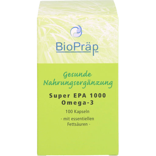 BioPräp Super EPA 1000 Omega-3 Kapseln, 100 St. Kapseln