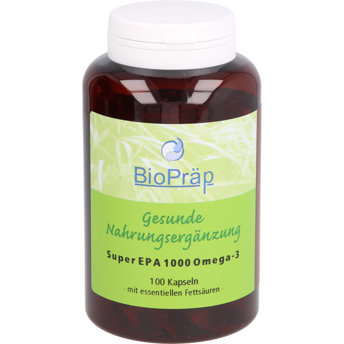 BioPräp Super EPA 1000 Omega-3 Kapseln, 100 St. Kapseln