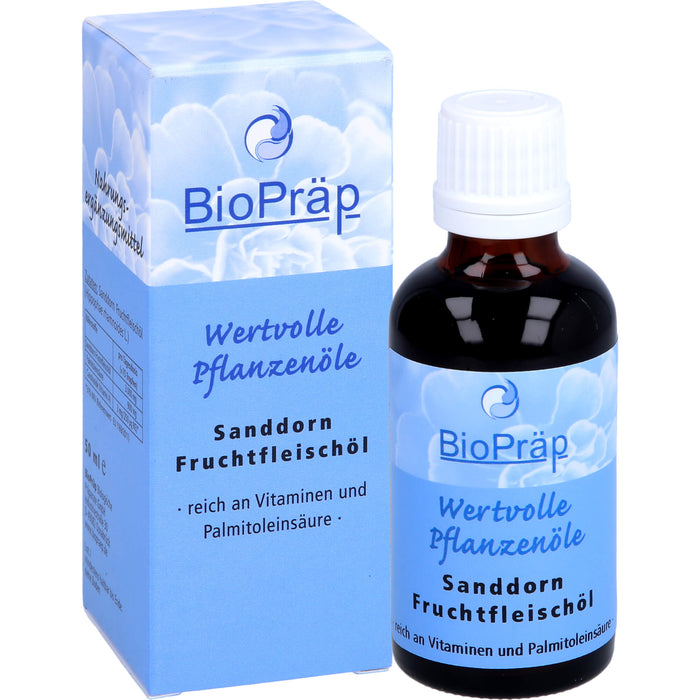 BioPräp Sanddorn Fruchtfleischöl, 50 ml Oil