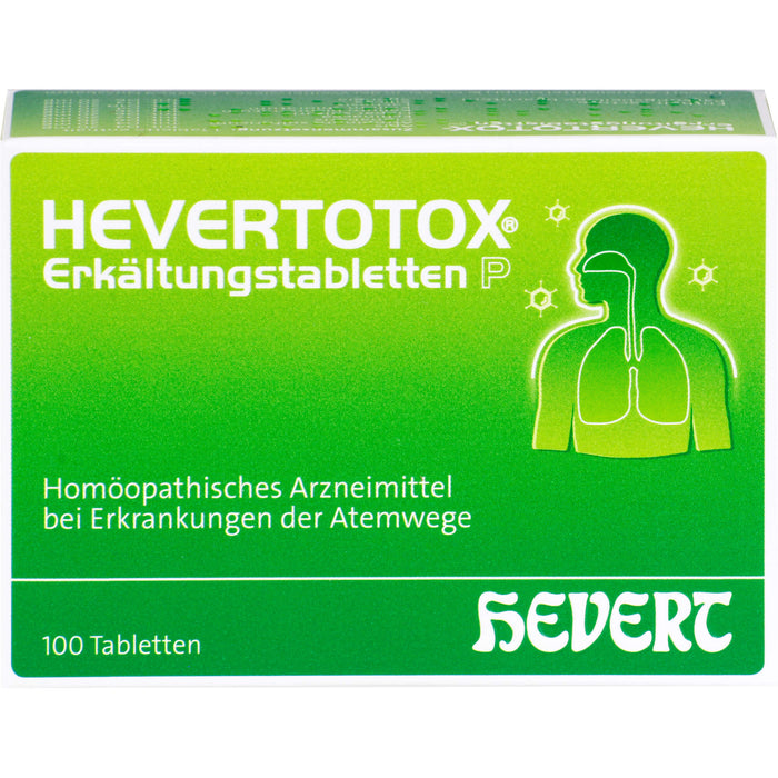 Hevertotox Erkaeltungs P, 100 St. Tabletten
