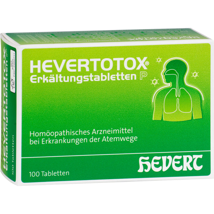 Hevertotox Erkaeltungs P, 100 St. Tabletten