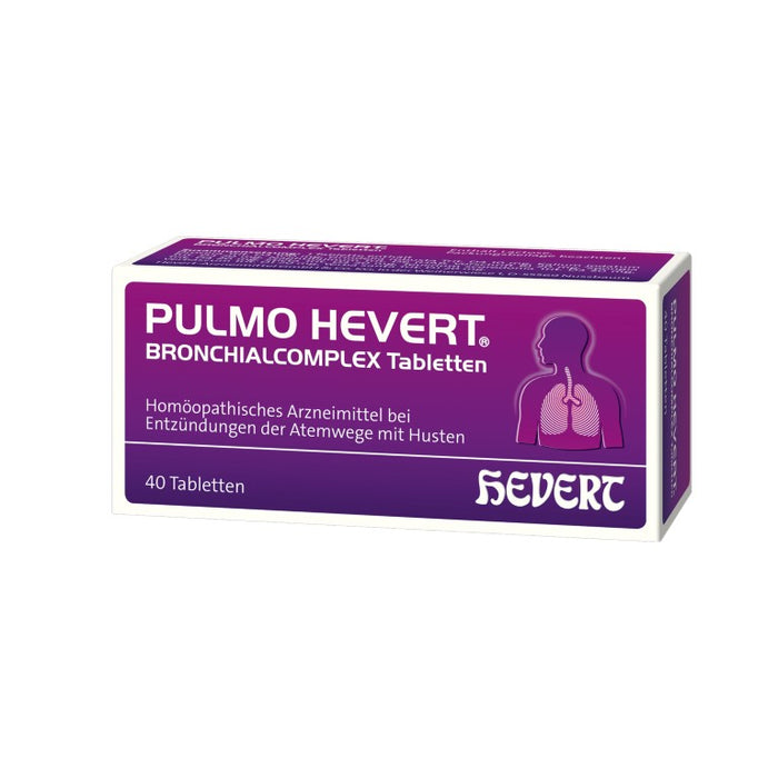Pulmo Hevert Bronchialcomplex Tabletten, 40 St. Tabletten