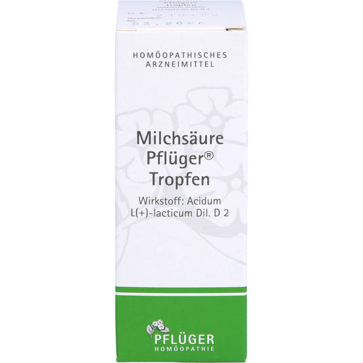 Pflüger Milchsäure Tropfen, 50 ml Lösung