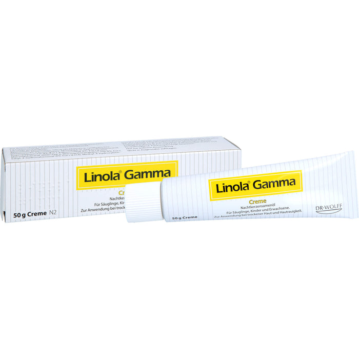 Linola Gamma Creme zur Anwendung bei trockener Haut und Hautrauigkeit, 50 g Creme