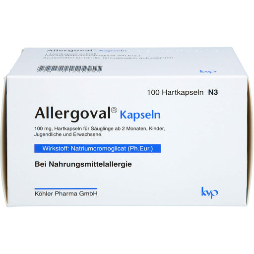Allergoval Kapseln bei Nahrungsmittelallergie, 100 St. Kapseln