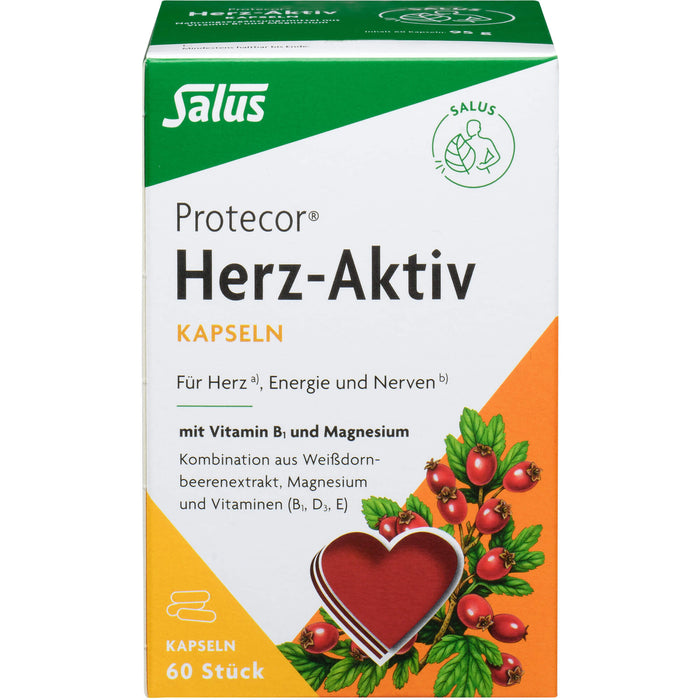 Salus Protecor Herz-Aktiv Kapseln, 60 St. Kapseln