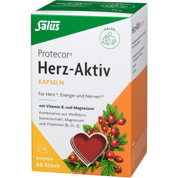 Salus Protecor Herz-Aktiv Kapseln, 60 St. Kapseln