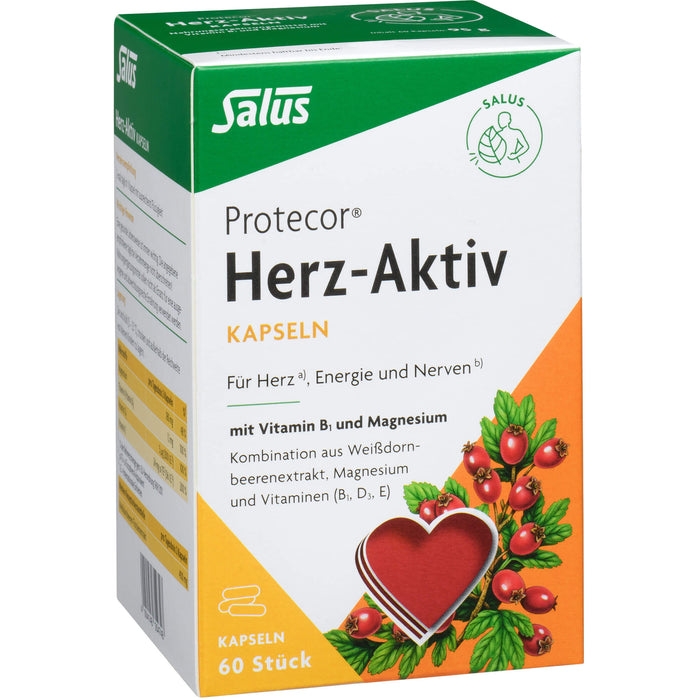 Salus Protecor Herz-Aktiv Kapseln, 60 St. Kapseln