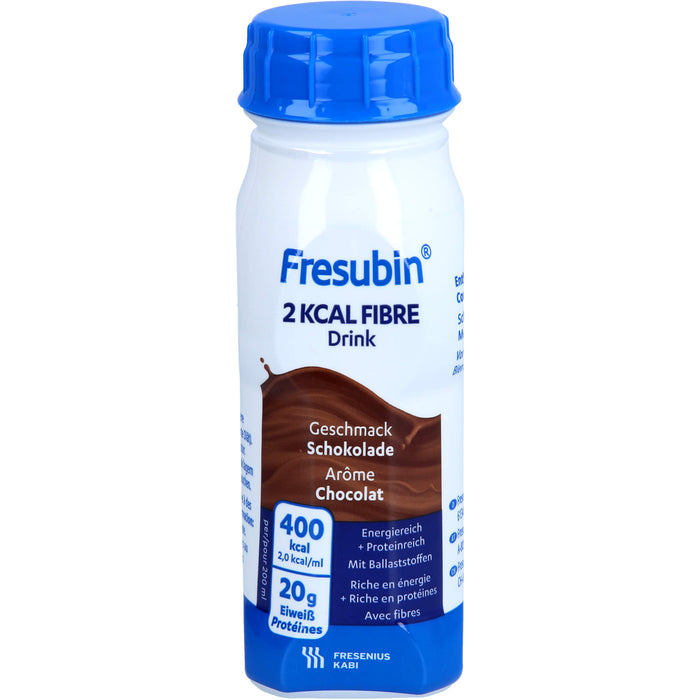 Fresubin 2 kcal Fibre Drink Schokolade Trinknahrung, 800 ml Lösung
