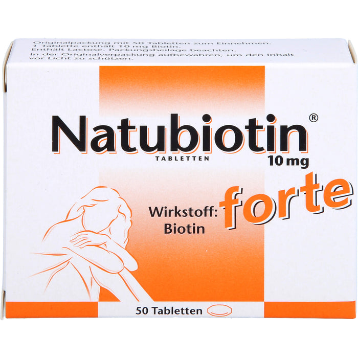 Natubiotin 10 mg forte Tabletten, 50 St. Tabletten