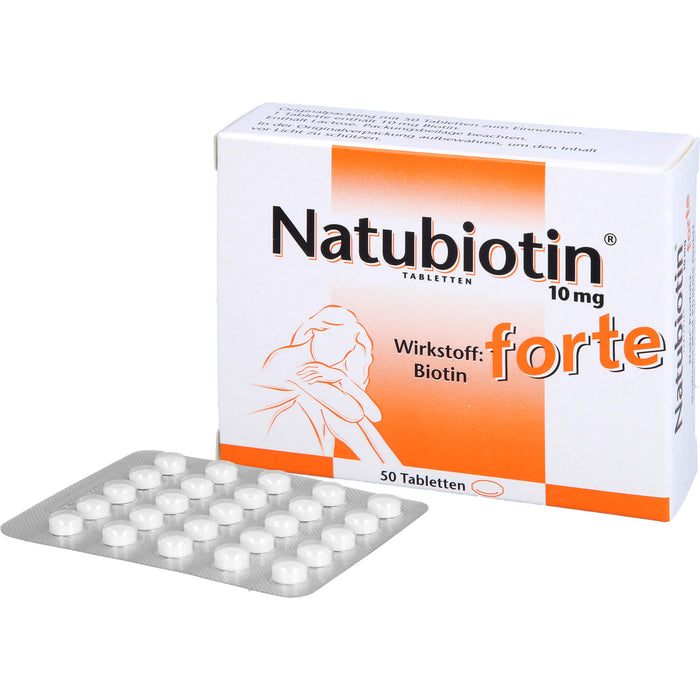 Natubiotin 10 mg forte Tabletten, 50 St. Tabletten