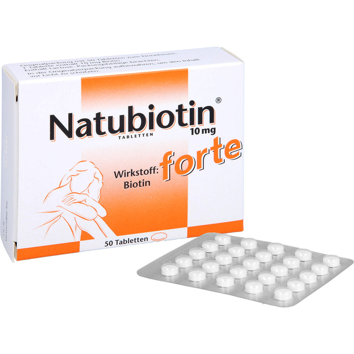 Natubiotin 10 mg forte Tabletten, 50 St. Tabletten