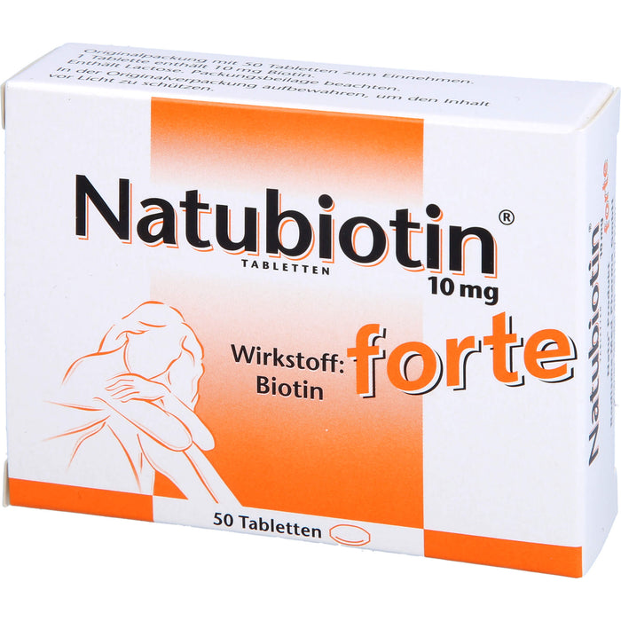 Natubiotin 10 mg forte Tabletten, 50 St. Tabletten