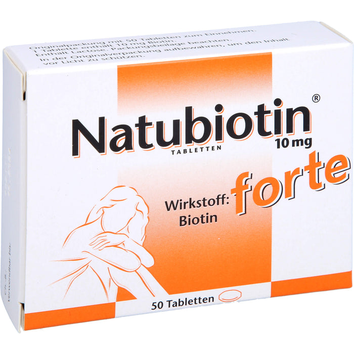 Natubiotin 10 mg forte Tabletten, 50 St. Tabletten