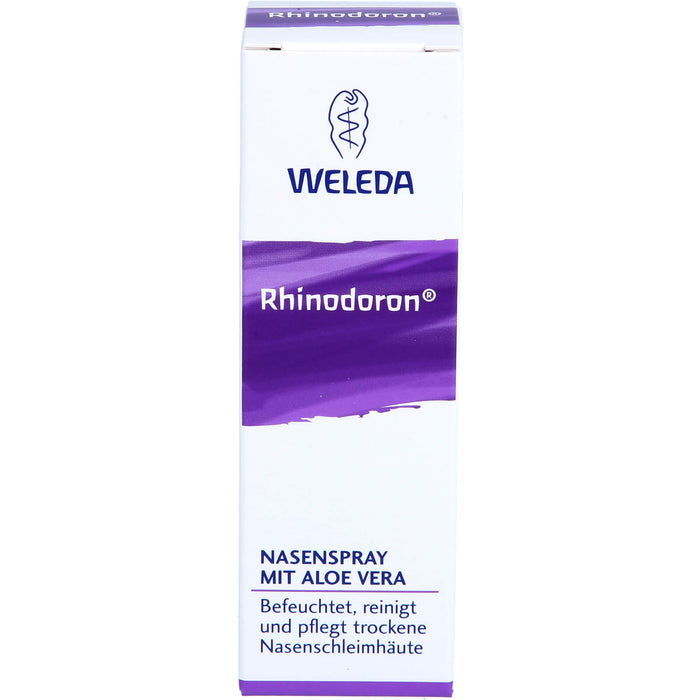 WELEDA Rhinodoron Nasenspray mit Aloe Vera, 20 ml Lösung