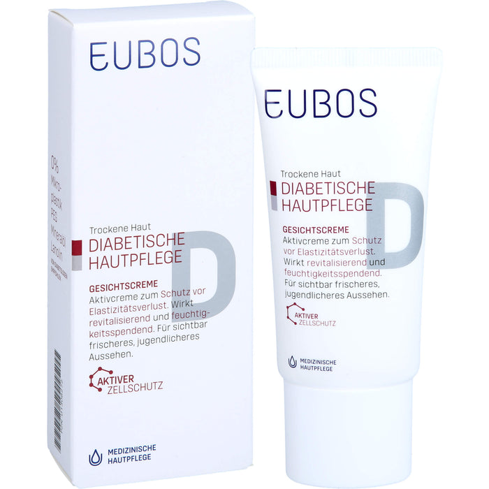 EUBOS DIABETES HAUT Gesicht, 50 ml CRE