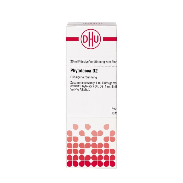 DHU Phytolacca D2 Dilution, 20 ml Lösung