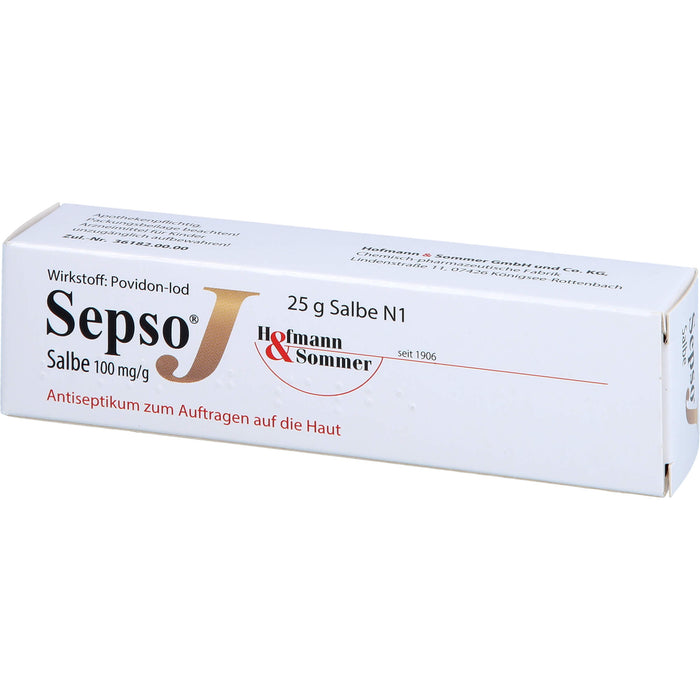 Sepso J Salbe Antiseptikum, 25 g Salbe