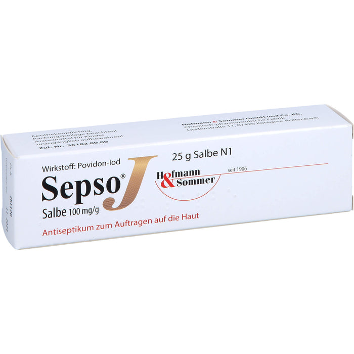 Sepso J Salbe Antiseptikum, 25 g Salbe