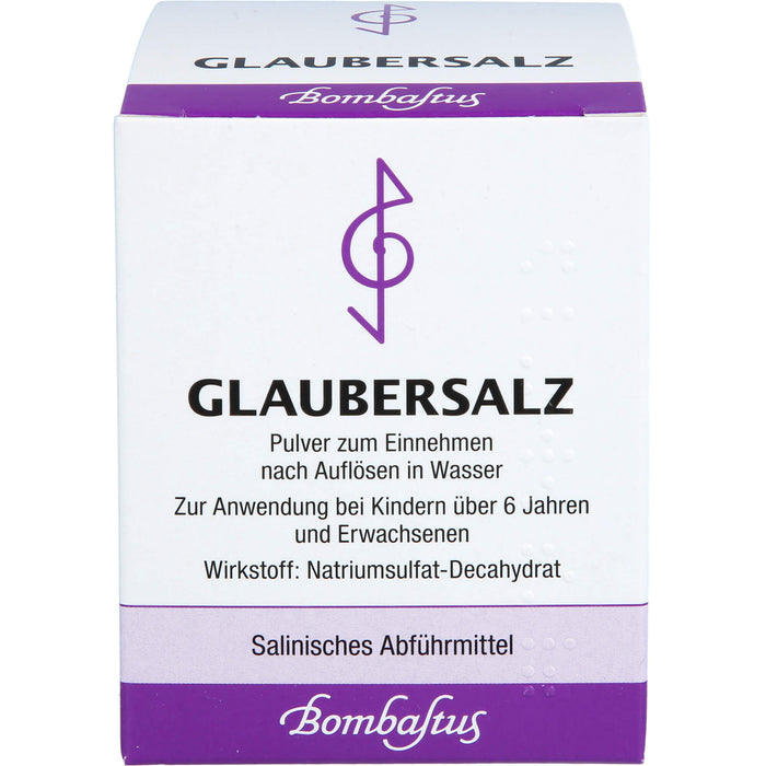 Bombastus Glaubersalz, 100 g Pulver