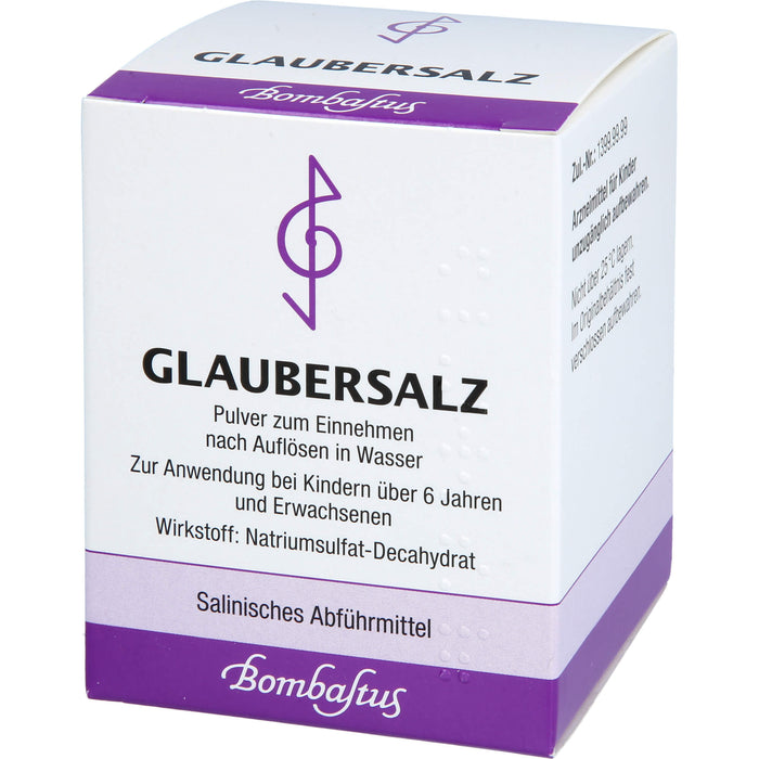 Bombastus Glaubersalz, 100 g Pulver