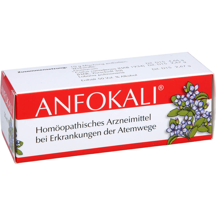 ANFOLKALI Tropfen bei Erkrankungen der Atemwege, 30 ml Solution