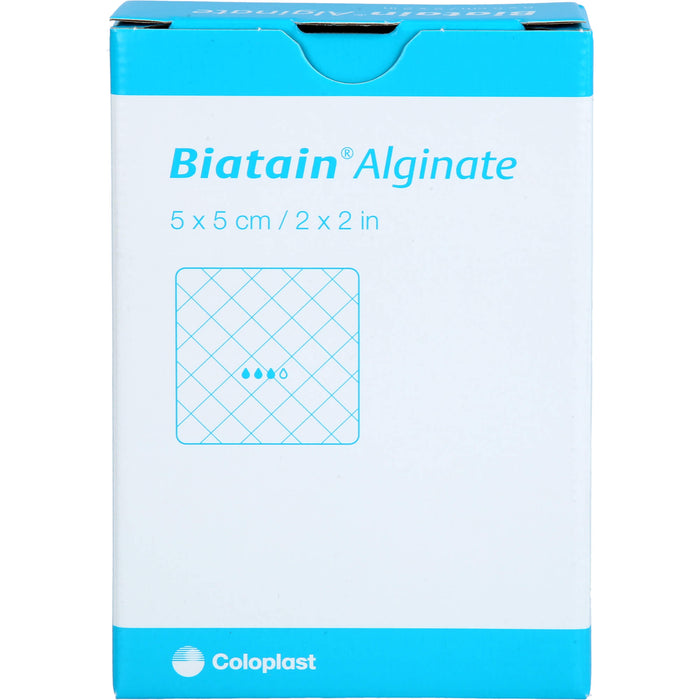 Biatain Alginate Kompressen 5x5cm, 10 St VER