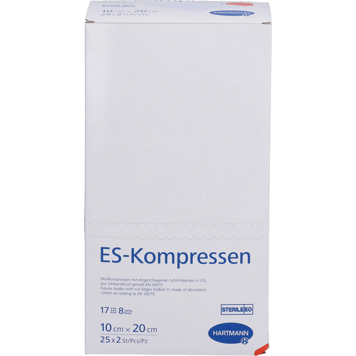 HARTMANN ES-Kompressen steril 10 cm x 20 cm, 50 St. Kompressen