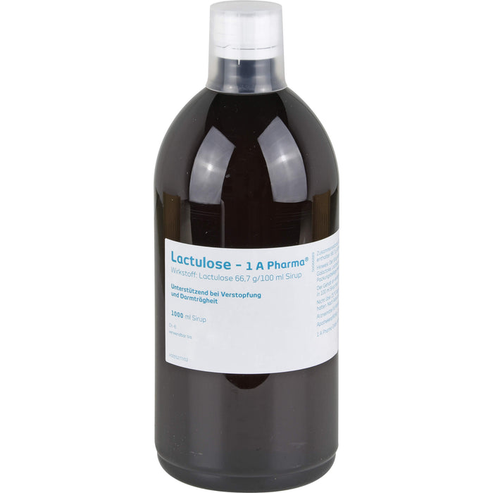 Lactulose - 1 A Pharma®, 66,7 g/100 ml Sirup, 1000 ml Lösung