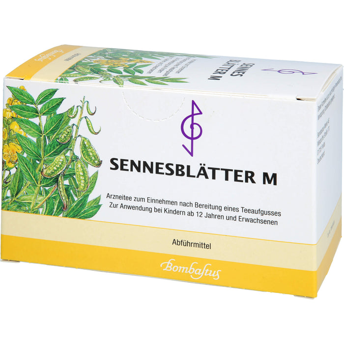 Bombastus Sennesblätter M Abführmittel Arzneitee, 20 St. Filterbeutel
