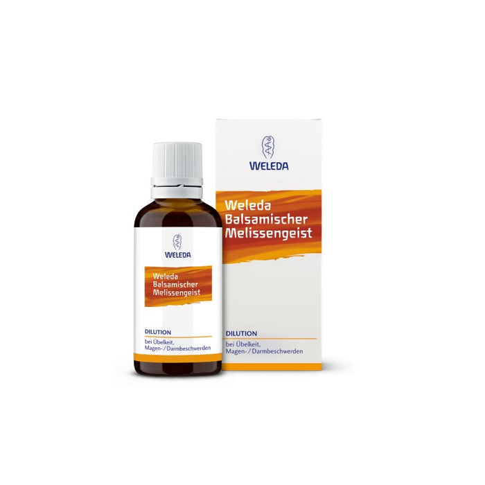 WELEDA Balsamischer Melissengeist bei Übelkeit, 50 ml Lösung