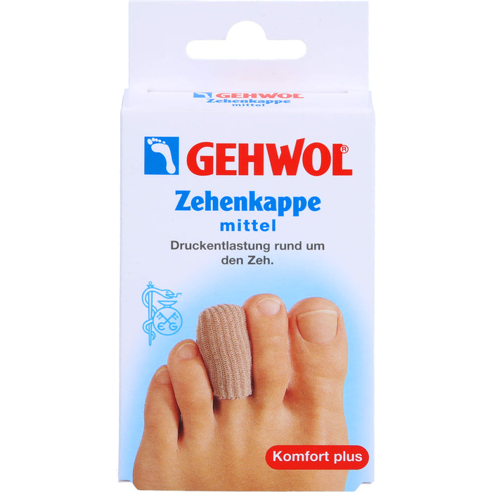 GEHWOL Polymer-Gel Zehenkappe mittel, 1 St 