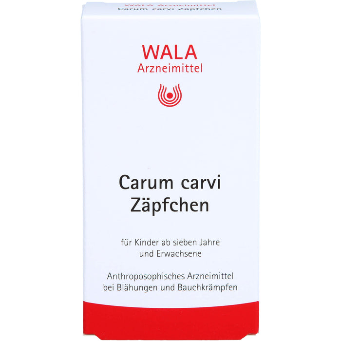 WALA Carum carvi Zäpfchen bei Blähungen und Bauchkrämpfen, 10 St. Zäpfchen