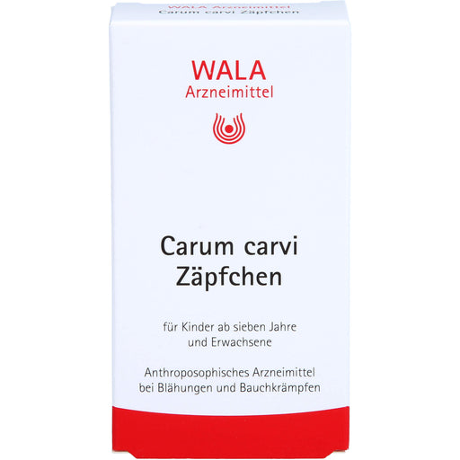 WALA Carum carvi Zäpfchen bei Blähungen und Bauchkrämpfen, 10 St. Zäpfchen