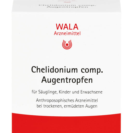 WALA Chelidonium comp Augentropfen bei trockenen, ermüdeten Augen, 30 St. Einzeldosispipetten