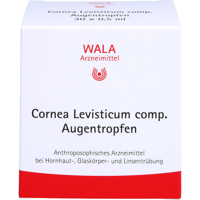 WALA Cornea/Levisticum comp. Augentropfen, 30 St. Einzeldosispipetten