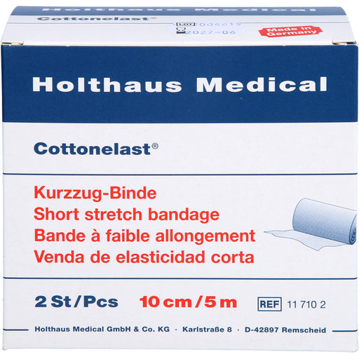 Kurzzugbinden Cottonelast 10cmx5m, 2 St BIN